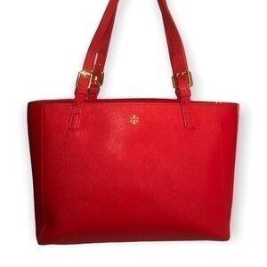 Tory Burch authentic red tote bag